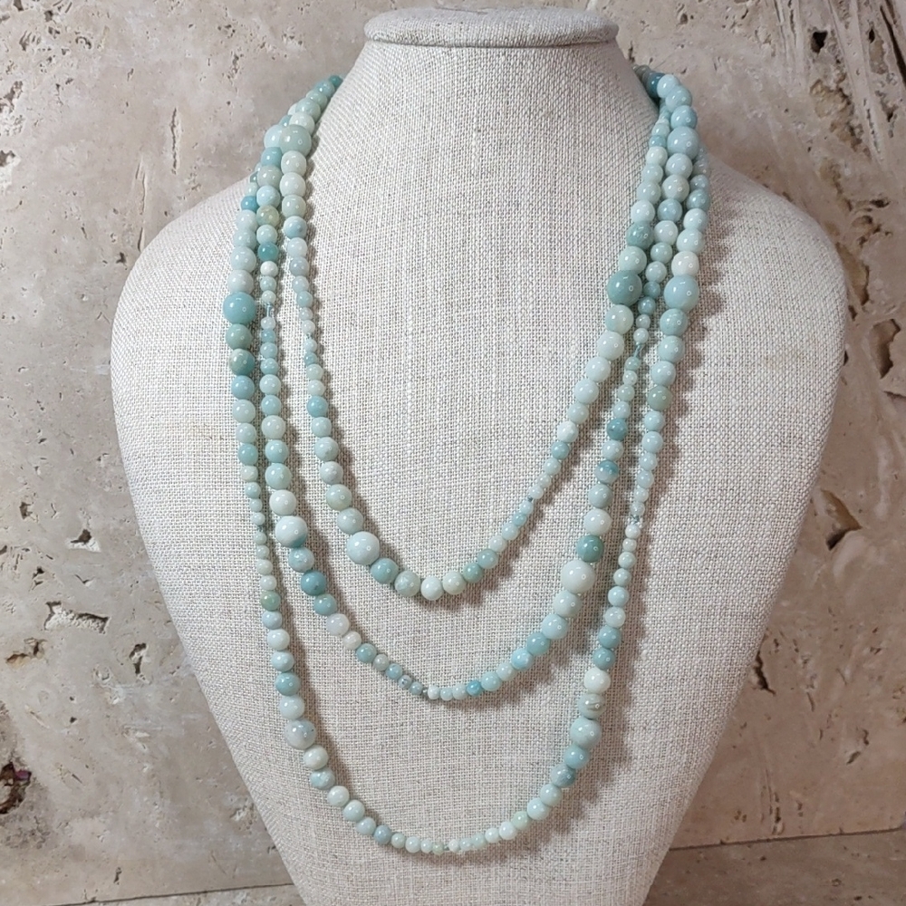 Jay King Amazonite Gemstone Necklace
